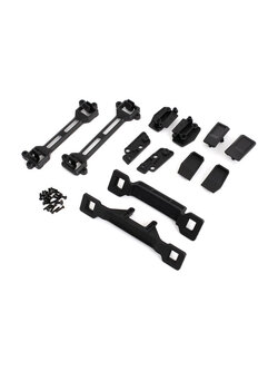 6929 Chassis & body conversion kit, Slash 2WD (includes front & rear body mounts, latches, hardware) (for clipless mounting)