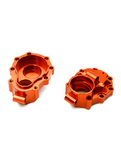 INT-C27990RED Billet Machined Alloy Rear Inner Portal Drive Housings for Traxxas TRX-4 Crawler