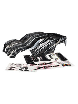 7711X Body, X-Maxx®, ProGraphix® (graphics are printed, requires paint & final color application)/ decal sheet