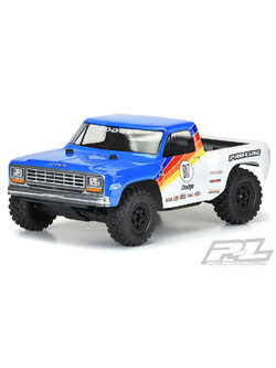 PRO-3532-00 1/10 1984 Dodge Ram 1500 Race Truck Clear Body: Short Course (ใส่ได้กับ Slash2WD, Slash4X4 ต้องเปลี่ยนเสาบอดี้)
