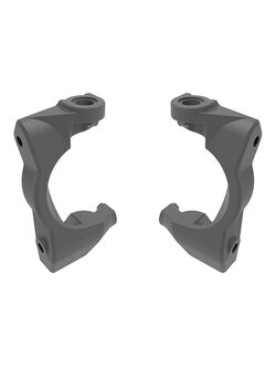 10732-GRAY Caster blocks (c-hubs), left & right (gray)