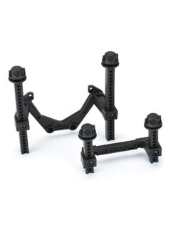 PRO636200 1/10 Extended Front/Rear Body Mounts: Rustler 4x4