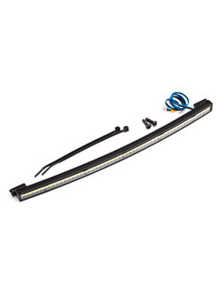 8488 LED light bar, roof (curved, high-voltage) (52 white LEDs (single row), 202mm wide)