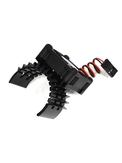 INT-T8635BLACK T2 Motor Heatsink w/ Cooling Fan for Traxxas 1/10 Stampede 4X4 & Slash 4X4