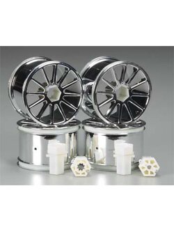 PRO-2693-12 Wabash 30 Series All-Purpose Chrpose Chrome Associated Wheel (4-pack)