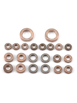 9745 Bushing set, self-lubricating, complete (3x6x2.5mm (8), 5x8x2.5mm (4), 4x8x3mm (4), 8x12x3.5mm (2), 3.5x7x2.5mm (4))