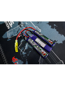 3S NNT 11.1 1,000 mAh 20-40C I nano-tech 11.1V สำหรับ ICS-211S3 1000 mAh 20-40C แยกเซลล์ (ปลั๊ก mini Tamiya)