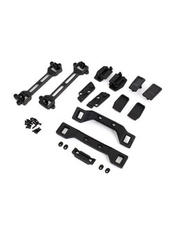 6928 Body conversion kit, Slash 4X4 (includes front & rear body mounts, latches, hardware) (for clipless mounting)