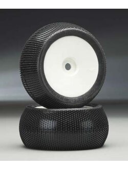 PRO-1139-11 Hole Shot LPR 3.7" (M2) Dirst Race Pre-mounted Standard Offset White Velocity 17mm (2-Pack)