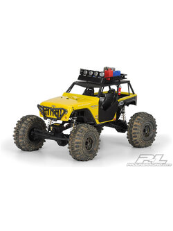 PRO-3380-00 Jeep Wrangler Rubicon Customized Clear Body: Wraith