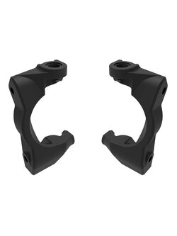 10732-BLK Caster blocks (c-hubs), left & right (black)