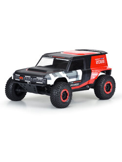 PRO358600 1/10 Ford Bronco R Clear Body: Short Course (ใส่ได้กับ Slash2WD, Slash4X4 ต้องเปลี่ยนเสาบอดี้)