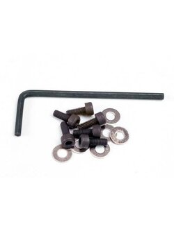 1552 Backplate screws (3x8mm cap-head machine) (6)/washers (6)/ wrench