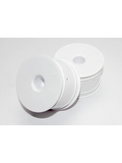 7171 Wheels, dished 2.2" (white) (2)