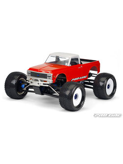 PRO-3201-00 Clear Body, 1972 Chevy C10 Pick Up Monster Truck: 1/10 T-MAXX, E-MAXX, Revo