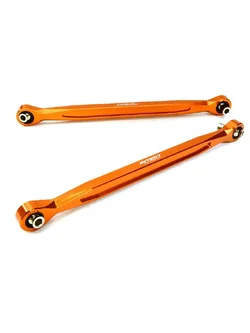 INT-C27047ORANGE Billet Machined Steering Links for Traxxas X-Maxx 4X4