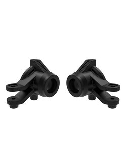 10736-BLK Steering blocks, left & right (black)