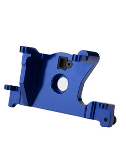 7460R Motor mount, 6061-T6 aluminum (blue-anodized)