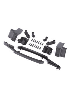 10224 Body reinforcement set, black/ skid pads (roof)/ 3x10mm CS (14) (fits #10211 body) สำหรับ Maxx Slash