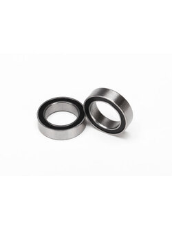 5119A Ball bearings, black rubber sealed (10x15x4mm) (2)