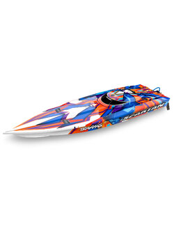57076-4 Spartan: Brushless 36' Race Boat with TQi™ Traxxas Link™ Enabled 2.4GHz Radio System & Traxxas Stability Management (TSM)®