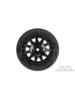 PRO-2739-03 F-11 +3 offset 2.2"/3.0" Black Wheels