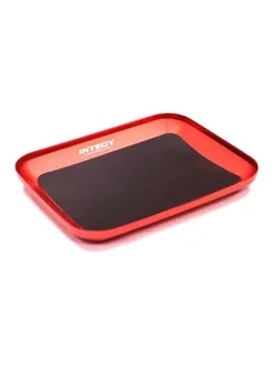 INT-C23347RED Magnetic Parts Storage Tray 88x107mm for Hardware, Screws & Nuts C23347CF สำเนา