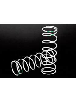 7443 Spring, shock, white (GTR xx-long) (0.762 rate green) (1 pair)