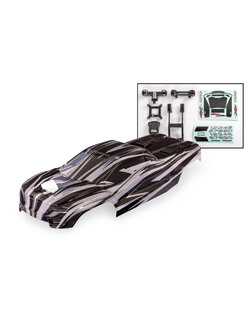 10712X Body, Mini XRT®, ProGraphix® (graphics are printed, requires paint & final color application)/ decals (includes front & rear body latches, hardware) (for clipless mounting)