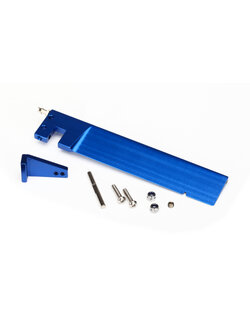 5779 Rudder (127.5 mm)/ rudder arm/ hinge pin/ 3x15mm BCS (stainless) (2)/ NL 3.0 (2)/ 4x3mm BCS (stainless, with threadlock) (1)