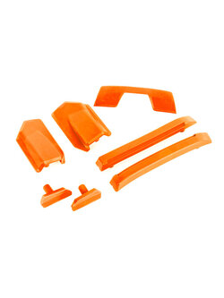 9510T Body reinforcement set, orange/ skid pads (roof) (fits #9511 body)