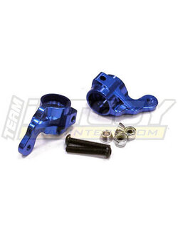 INT-T7942BLUE 09 Alloy Front Steering Block (2) for Traxxas 1/10 Electric Slash 2WD