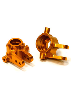 INT-T8594 ORANGE Billet Machined T2 Steering Block (2) for 1/10 Stampede 4X4 & Slash 4X4