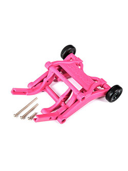 3678P Wheelie bar, assembled (pink) (fits Slash, Stampede®, Rustler®, Bandit series)