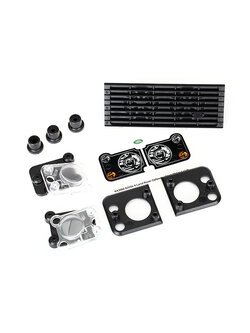 8013 Grill, Land Rover Defender/ grill mount (3)/ headlight housing (2)/ lens (2)/ headlight mount (2) (fits #8011 body)
