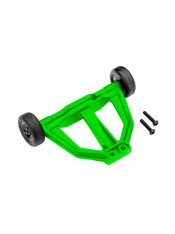 10776-GRN Wheelie bar, green (assembled) for Mini Maxx