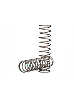 8040 Springs, shock (natural finish) (GTS) (0.54 rate, green stripe) (2)