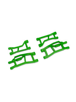 10725-GRN Green WideMaxx Front Upper & Lower HD Suspension Arms
