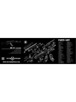 SCBM-04K AK47 Bench Mat (K)