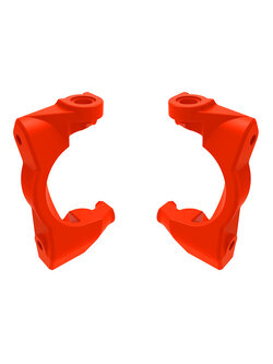 10732-RED Caster blocks (c-hubs), left & right (red)