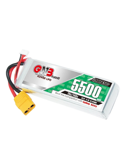 3S 5500mAh 70C Gaoneng Gaoneng 5500 mAh. 11.1V 3S 70C (ปลั๊กXT60)