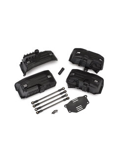 8058 Chassis conversion kit, TRX-4® (long to short wheelbase) (includes rear upper & lower suspension links, front & rear inner fenders, short female half shaft, battery tray, 3x8mm FCS (4))