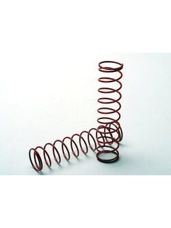 4957 Springs, red (for Ultra Shocks only) (2.5 rate) (f/r) (2)
