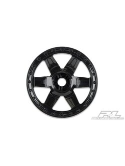 PRO-2733-03 Desperado 3.8" (Traxxas Style Bead) Black 1/2" Offset 17mm Wheels