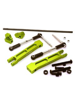 INT-C28433GREEN Rear Sway Bar Anti-Roll Bar Set for Traxxas X-Maxx 4X4