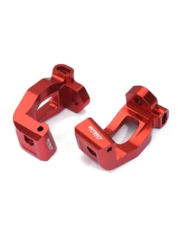 C32959RED Billet Machined Caster Blocks for Traxxas 1/8 Sledge 4WD