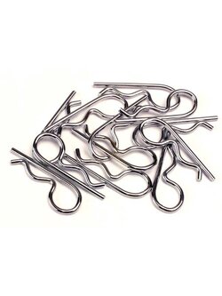 3934 Body clips, heavy duty (12)