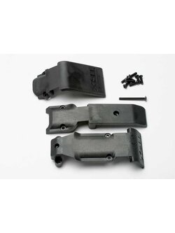5337 Skid plate set, front (2 pieces, plastic)/ skid plate, rear (1 piece, plastic)