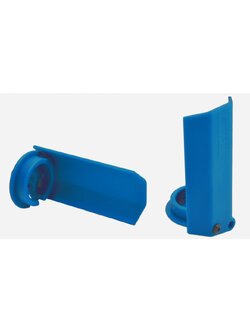 RPM-80435 Shock Shaft Guards for the Traxxas X-Maxx - Blue