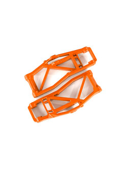 8999T Suspension arms, lower, orange (left and right, front or rear) (2) (for use with #8995 WideMaxx® suspension kit)